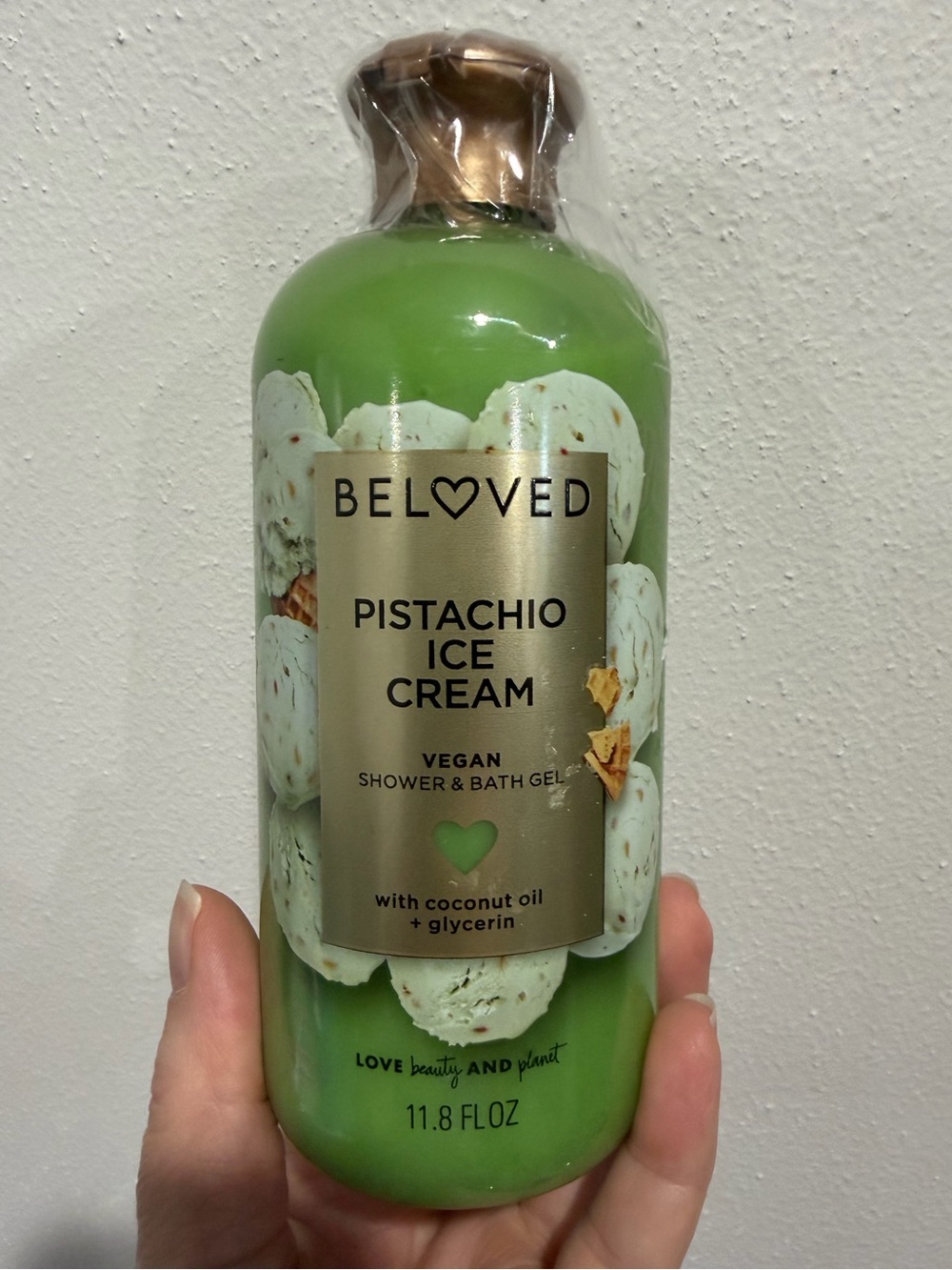 Beloved Pistachio Ice Cream Shower & Bath Gel NEW